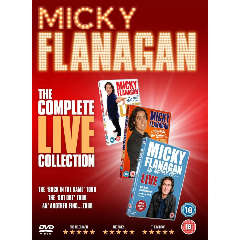 Micky Flanagan De complete live collectie (2017) Afbeelding 1
