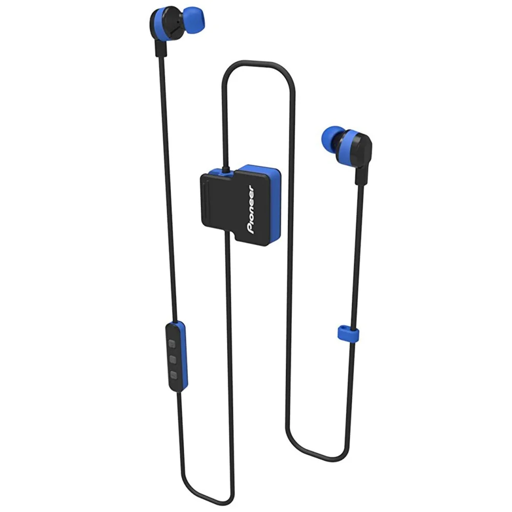 Pioneer SE-CL5BT-GR Wireless Bluetooth Earphones - Blue Afbeelding 1