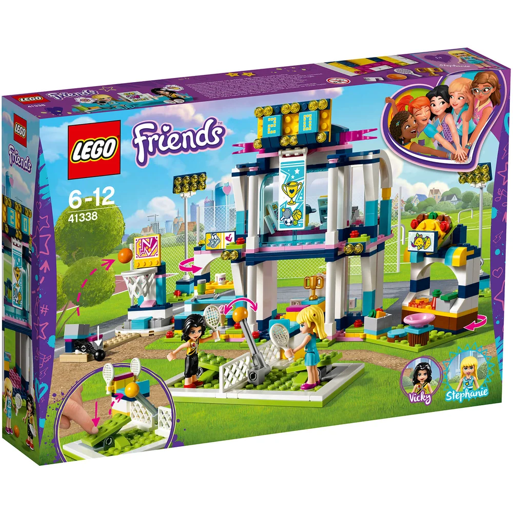 LEGO Friends: Stephanie's sportstadion (41338) Afbeelding 1