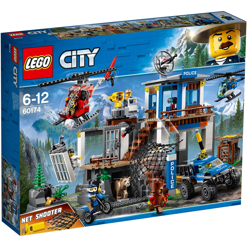 LEGO City Police: Politiekantoor op de berg (60174) Afbeelding 1