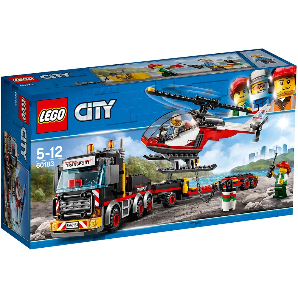 LEGO City Great Vehicles: Zware-vrachttransporteerder (60183) Afbeelding 1