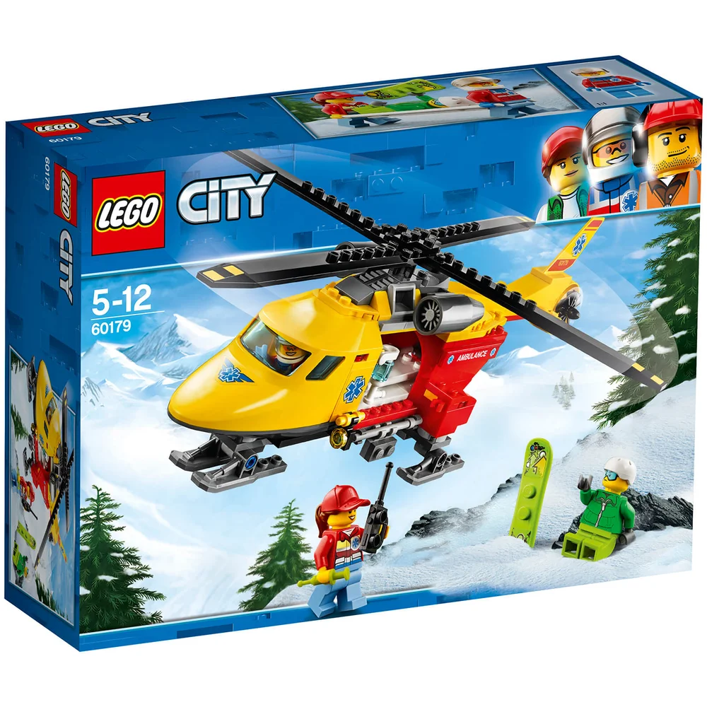 LEGO City Great Vehicles: Ambulancehelikopter (60179) Afbeelding 1