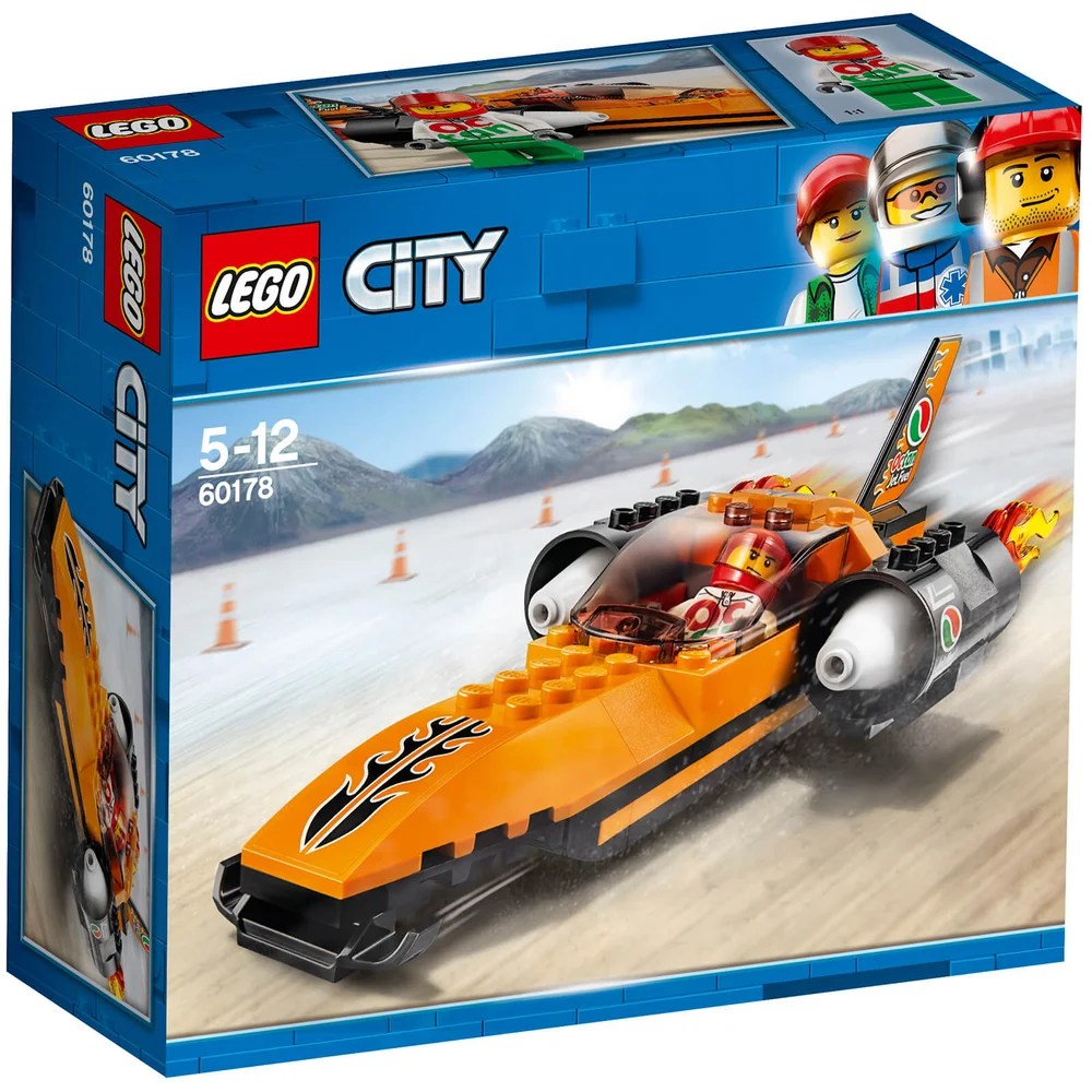 LEGO City Great Vehicles: Snelheidsrecordauto (60178) Afbeelding 1