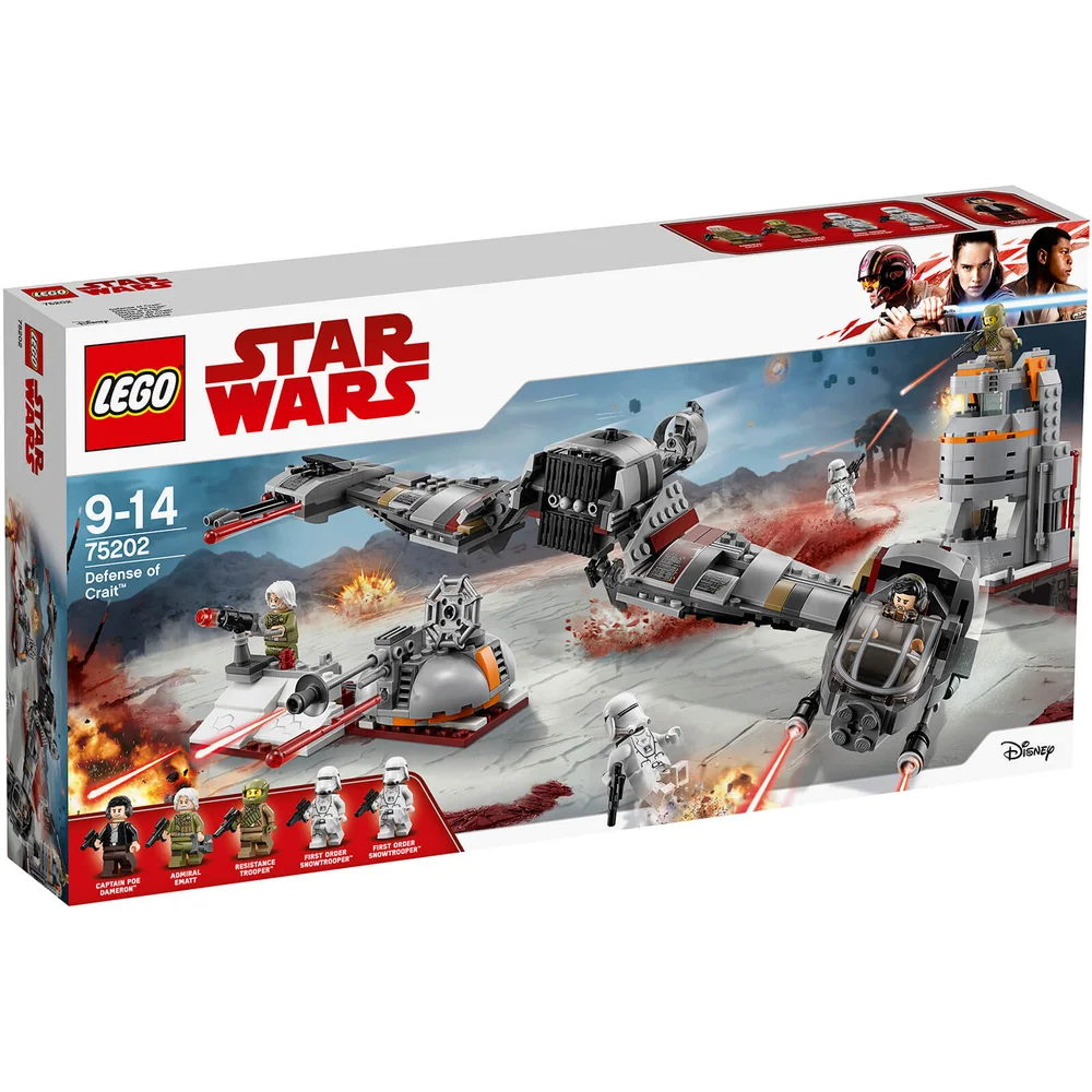 LEGO Star Wars The Last Jedi: Verdediging van Crait™ (75202) Afbeelding 1