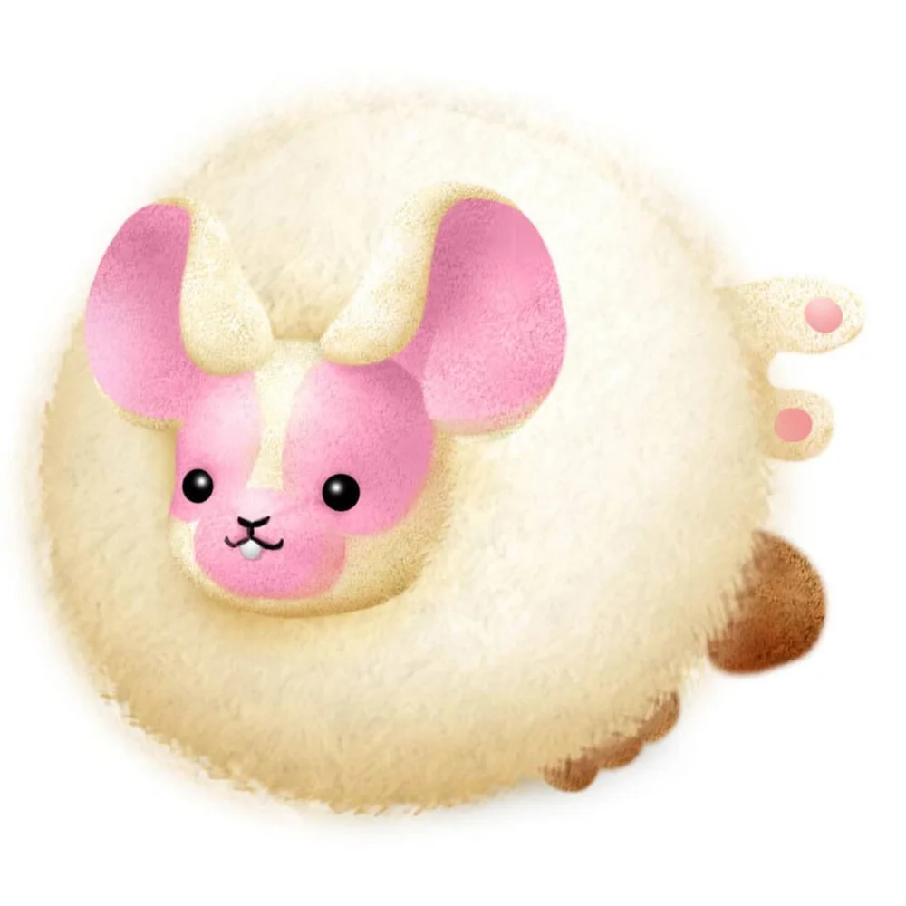 Monster Hunter World Plush Figure - Paolumu (20cm) Afbeelding 1