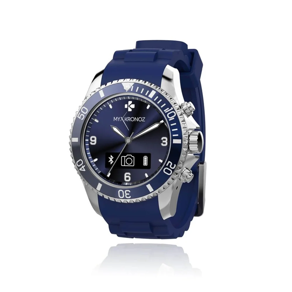 MyKronoz Zeclock Bluetooth Smart Watch - Blue Afbeelding 1