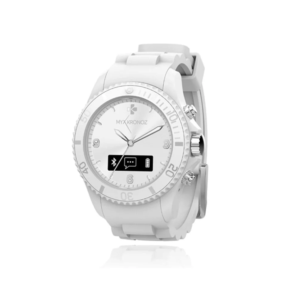 MyKronoz Zeclock Bluetooth Smart Watch - White Afbeelding 1