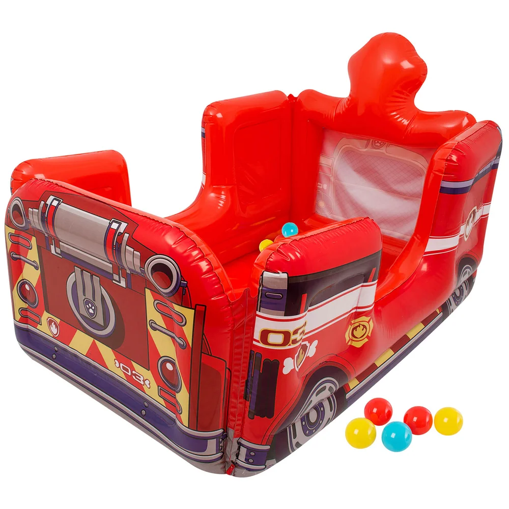 Paw Patrol Marshall Vehicle Inflatable Ball Pit with 20 Balls Afbeelding 1