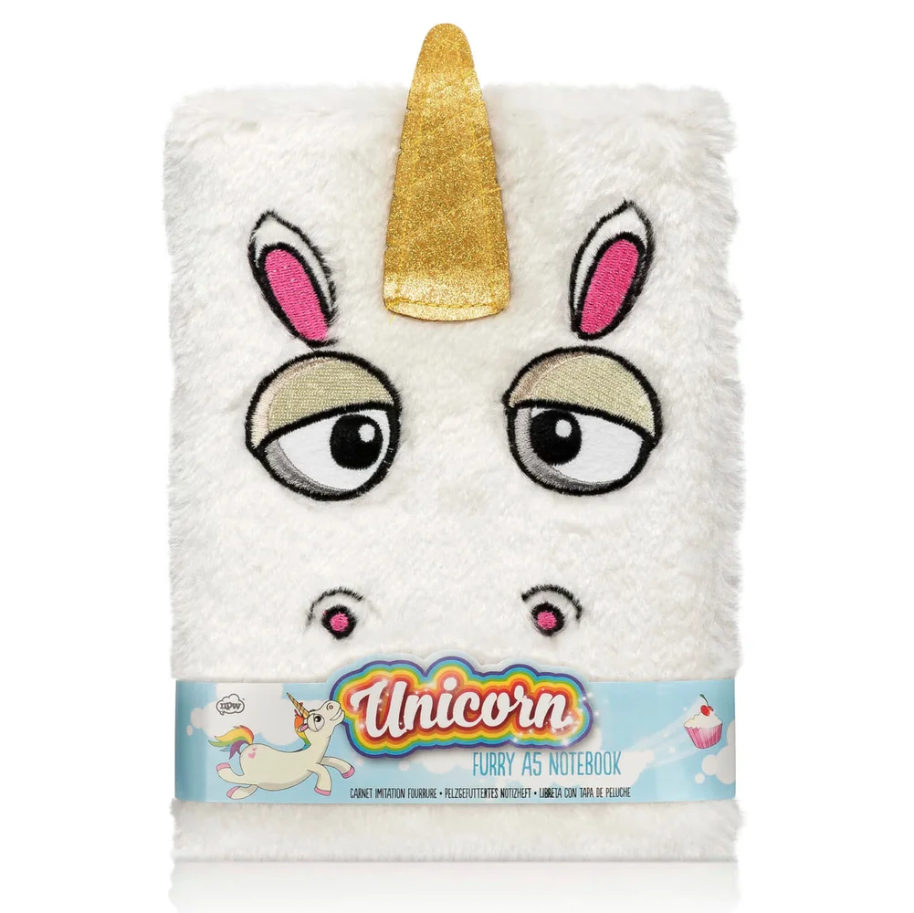NPW Unicorn Furry Notebook Afbeelding 1