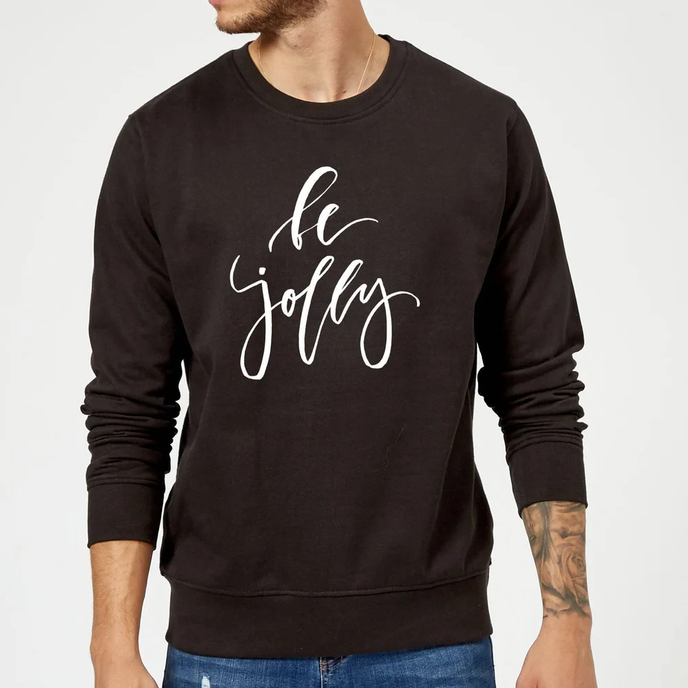 Be Jolly Sweatshirt - Black - S - Zwart Afbeelding 1