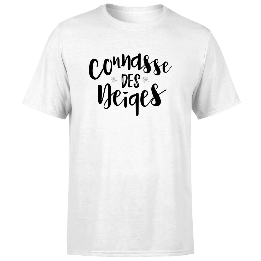 Connasse Des Neiges T-Shirt - White - S - Wit Afbeelding 1