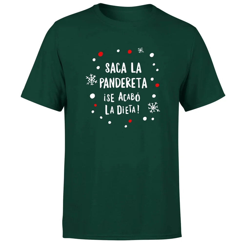 Saca La Pandereta T-Shirt - Forest Green - S - Forest Green Afbeelding 1