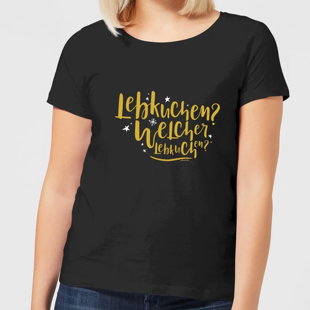 International Lebkiuchen Women's T-Shirt - Black - 3XL Afbeelding 1