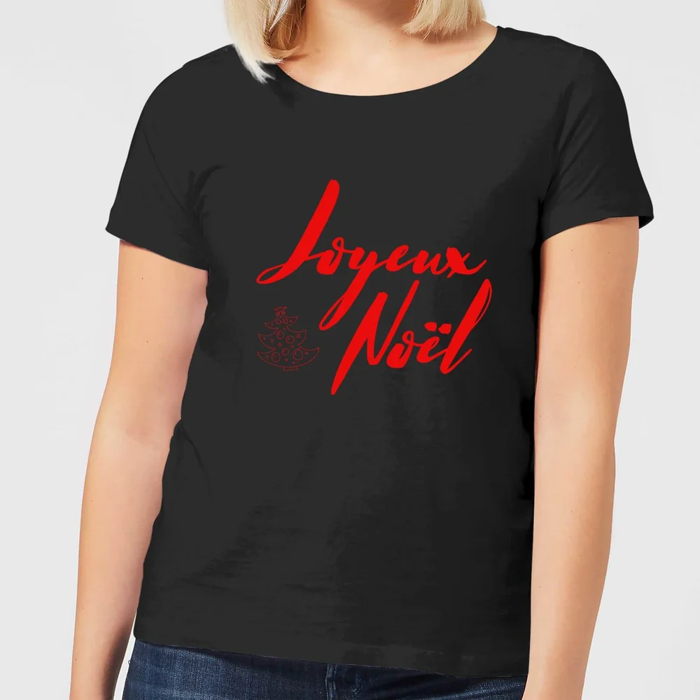 Joyeux Noel 2 Women's T-Shirt - Black - 3XL Afbeelding 1