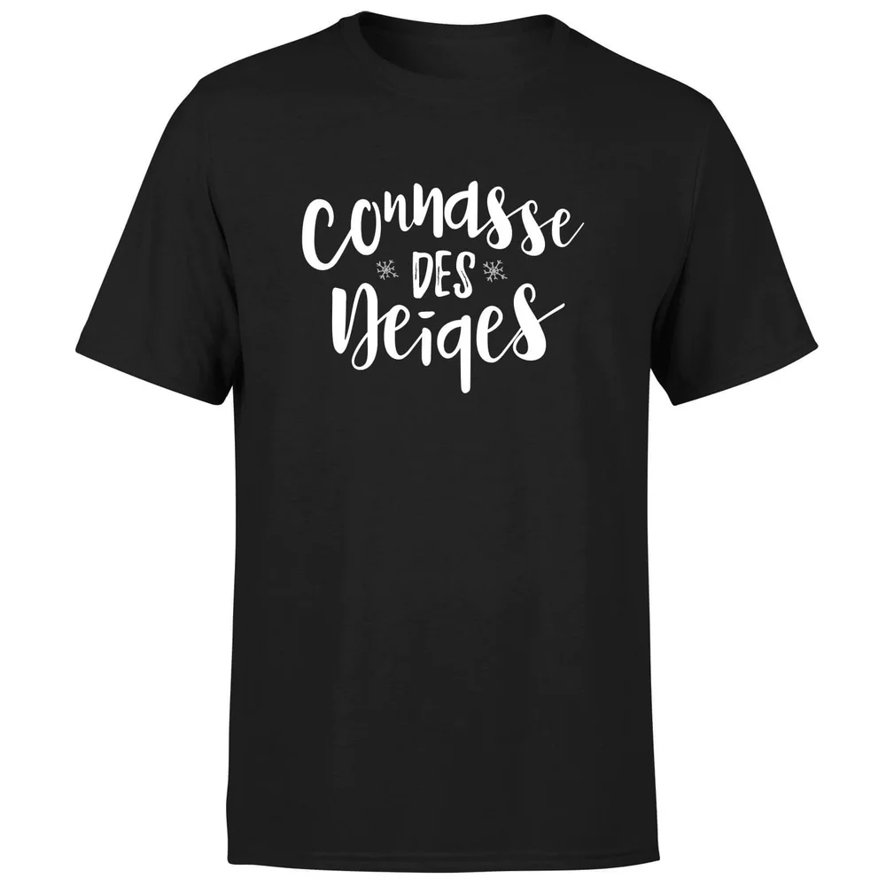 Connasse Des Neiges T-Shirt - Black - S - Zwart Afbeelding 1