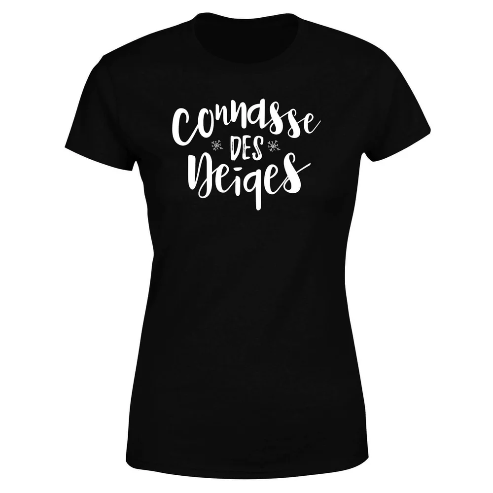Connasse Des Neiges Women's T-Shirt - Black - 3XL Afbeelding 1