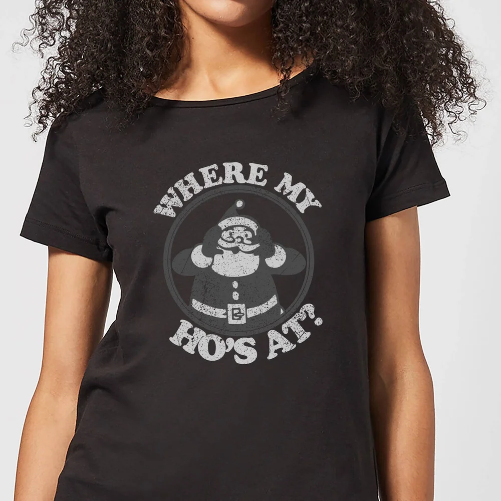 Where My Ho's At Black Women's T-Shirt - Black - 3XL Afbeelding 1