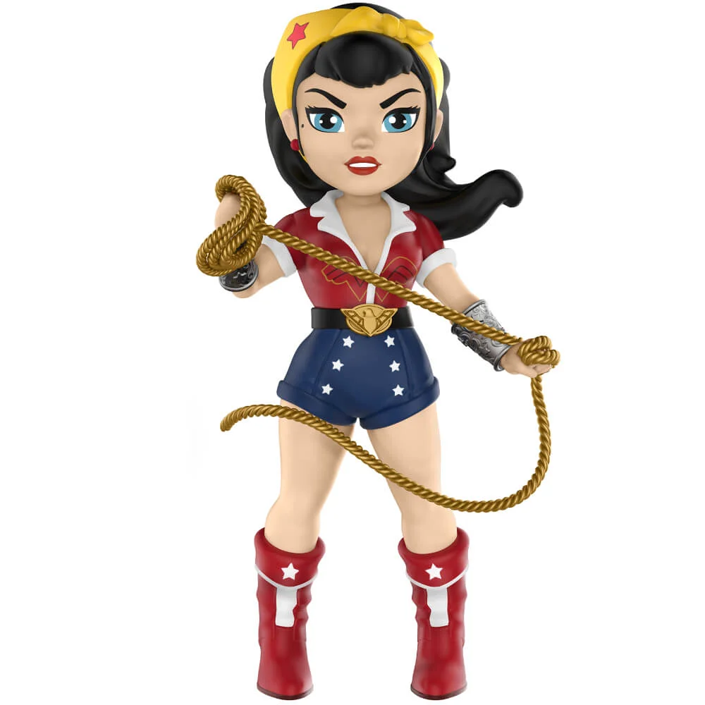 DC Bombshells Wonder Woman Rock Candy Vinyl Figuur Afbeelding 1
