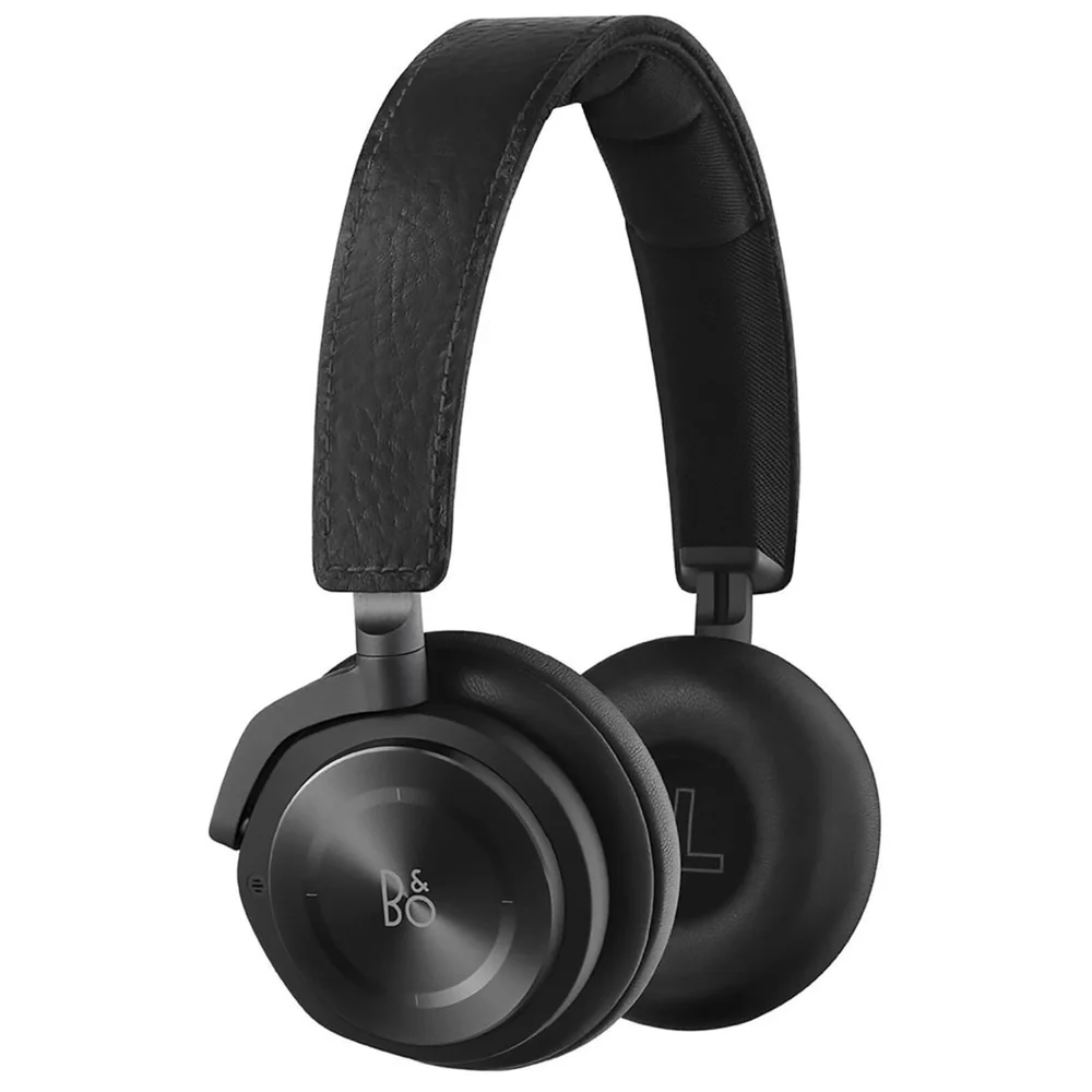 Bang & Olufsen BeoPlay H8 Wireless Bluetooth Headphones (Inc Noise Cancellation) - Black Leather Afbeelding 1