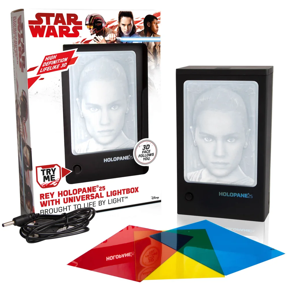 Star Wars Holopane Light Box - Rey Afbeelding 1