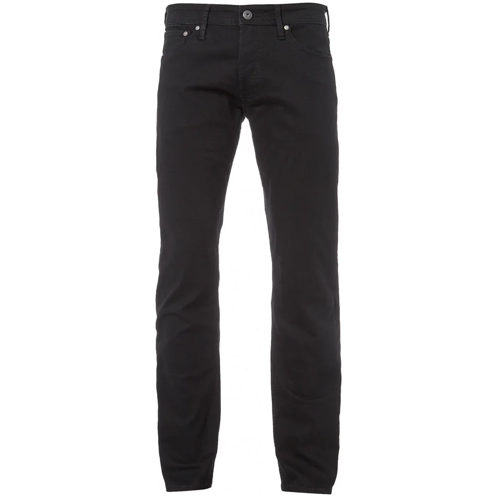 Jack & Jones Originals Men's Mike Straight Fit Jeans - Black Denim - W30/L30 - Zwart Afbeelding 1