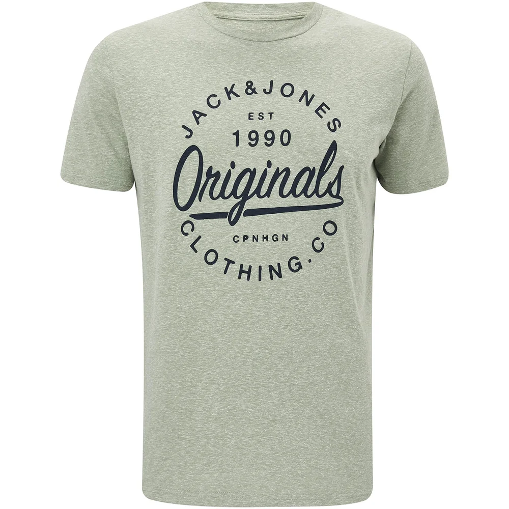 Jack & Jones Men's Originals Breezes T-Shirt - Iceberg Green - S - Groen Afbeelding 1