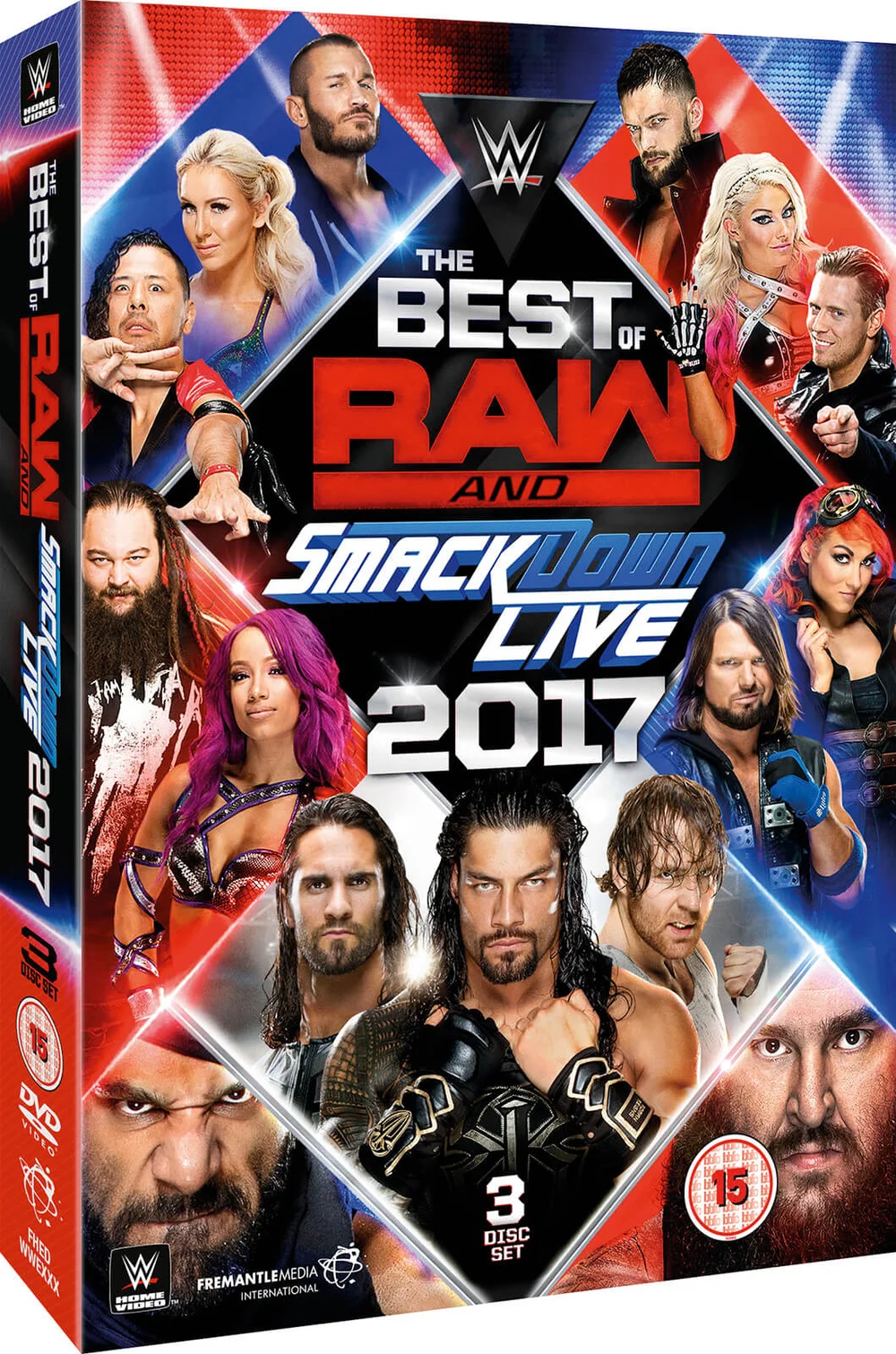 WWE: The Best Of Raw & Smackdown 2017 Afbeelding 1