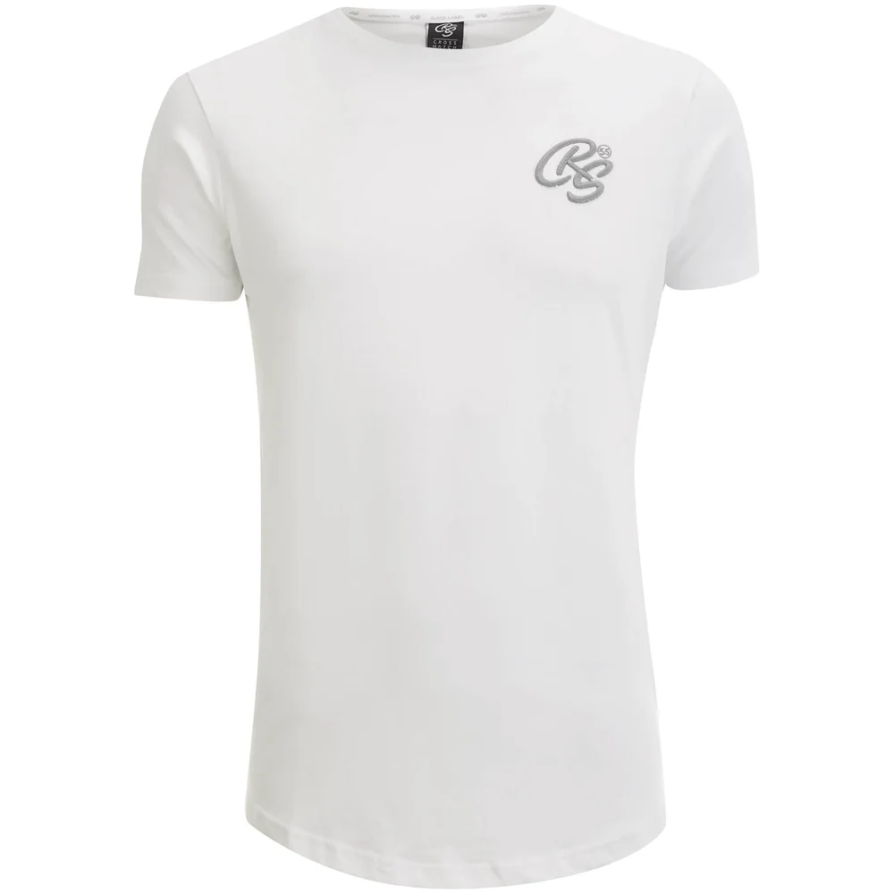 Crosshatch Men's Kintore T-Shirt - White - S - Wit Afbeelding 1