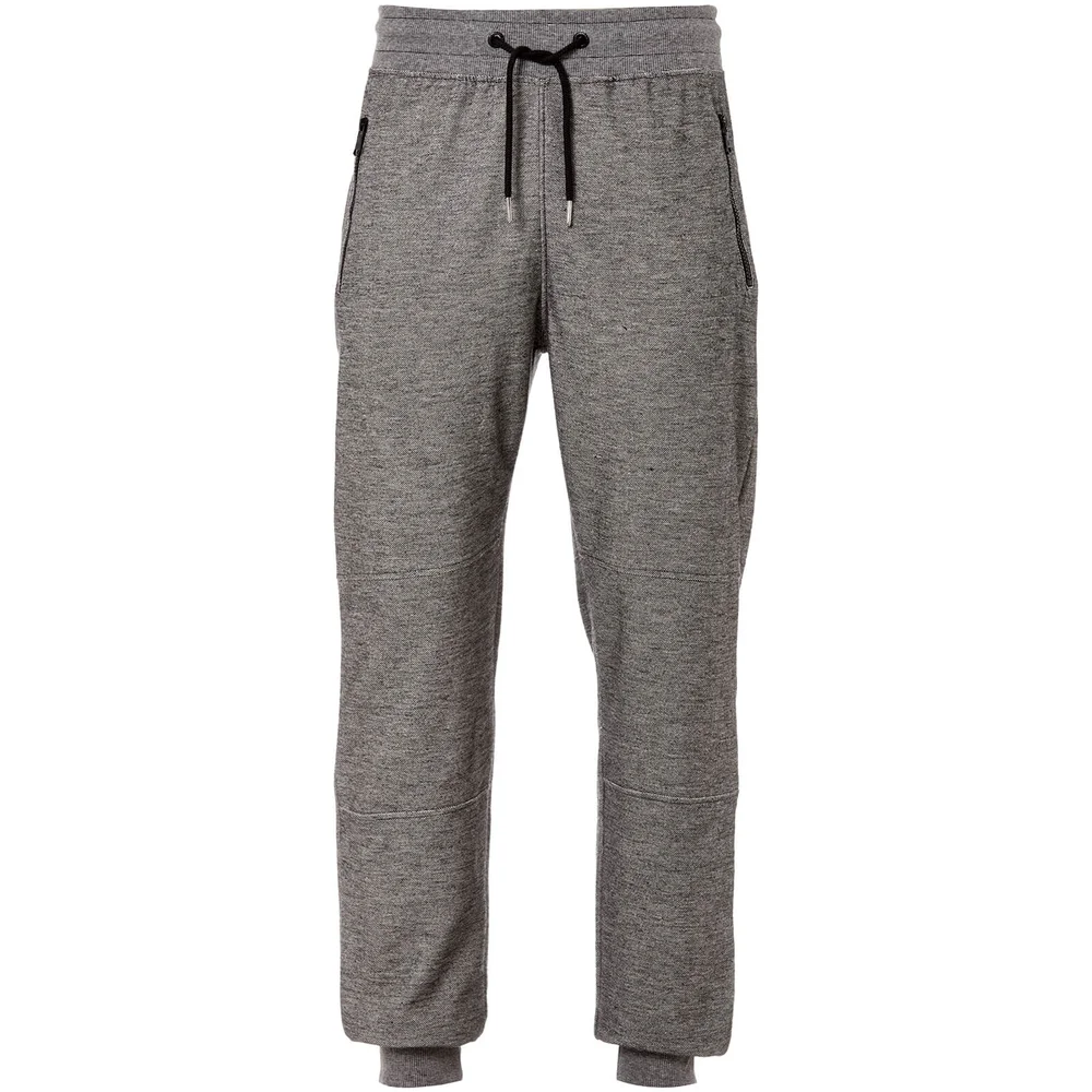 Dissident Men's Harry Textured Sweatpants - Black - S - Zwart Afbeelding 1