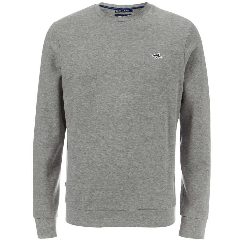 Le Shark Men's Lockmead Sweatshirt - Light Grey Marl - S - Grijs Afbeelding 1