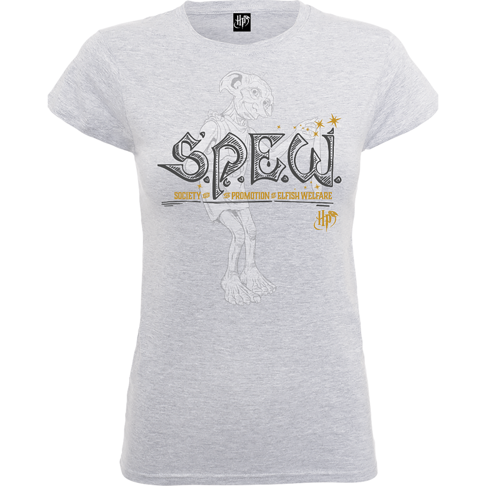 Harry Potter S.P.E.W. Dames T-shirt - Grijs - S Afbeelding 1