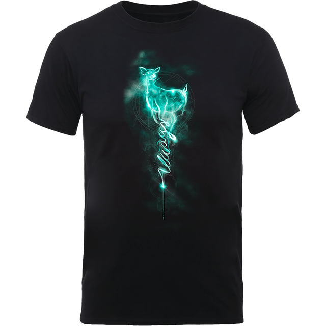 Harry Potter Hinde Always Patronus Heren T-shirt - Zwart