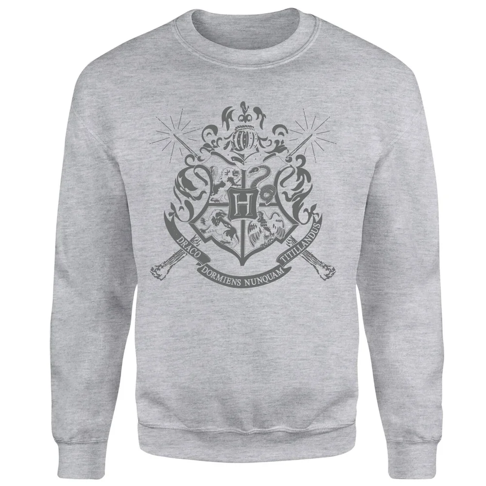 Harry Potter Hogwarts Trui - Grijs - S Afbeelding 1