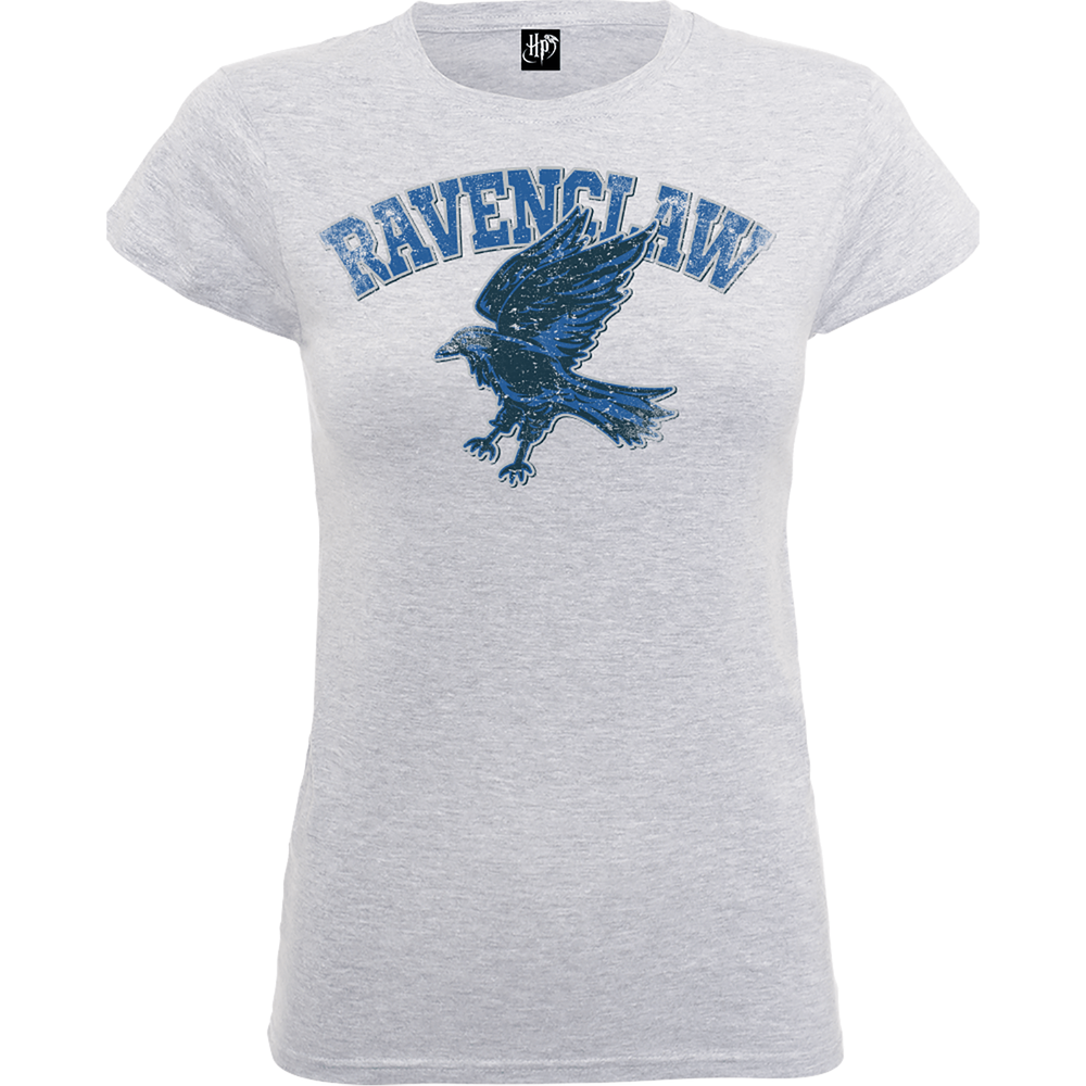 Harry Potter Ravenclaw Dames T-shirt - Grijs - S Afbeelding 1