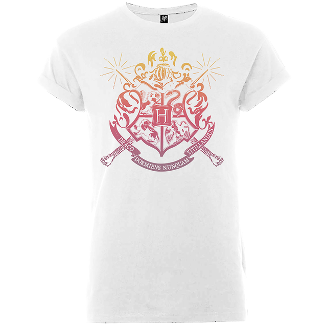 Harry Potter Hogwarts T-shirt - Wit