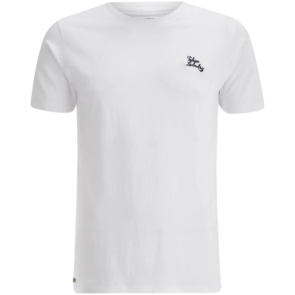 Tokyo Laundry Men's Montecarlo T-Shirt - Optic White - S - Wit Afbeelding 1