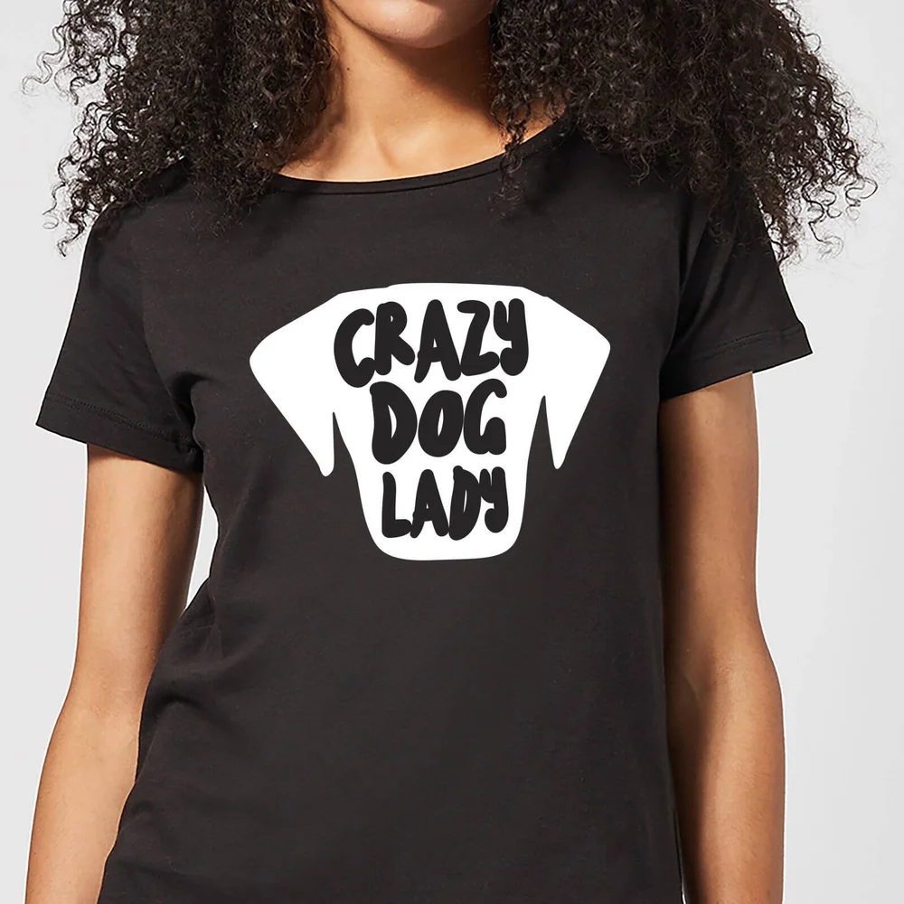 Crazy Dog Lady Women's T-Shirt - Black - 3XL Afbeelding 1