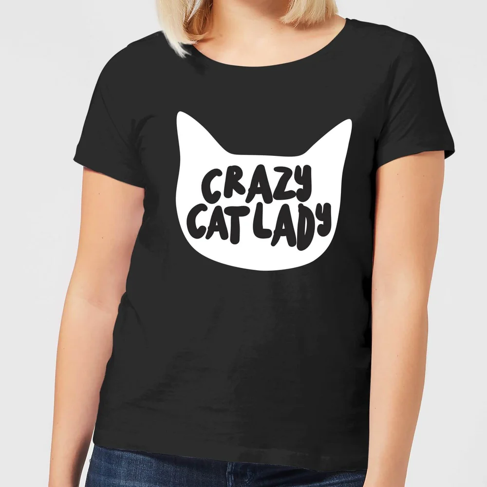 Crazy Cat Lady Women's T-Shirt - Black - 3XL Afbeelding 1