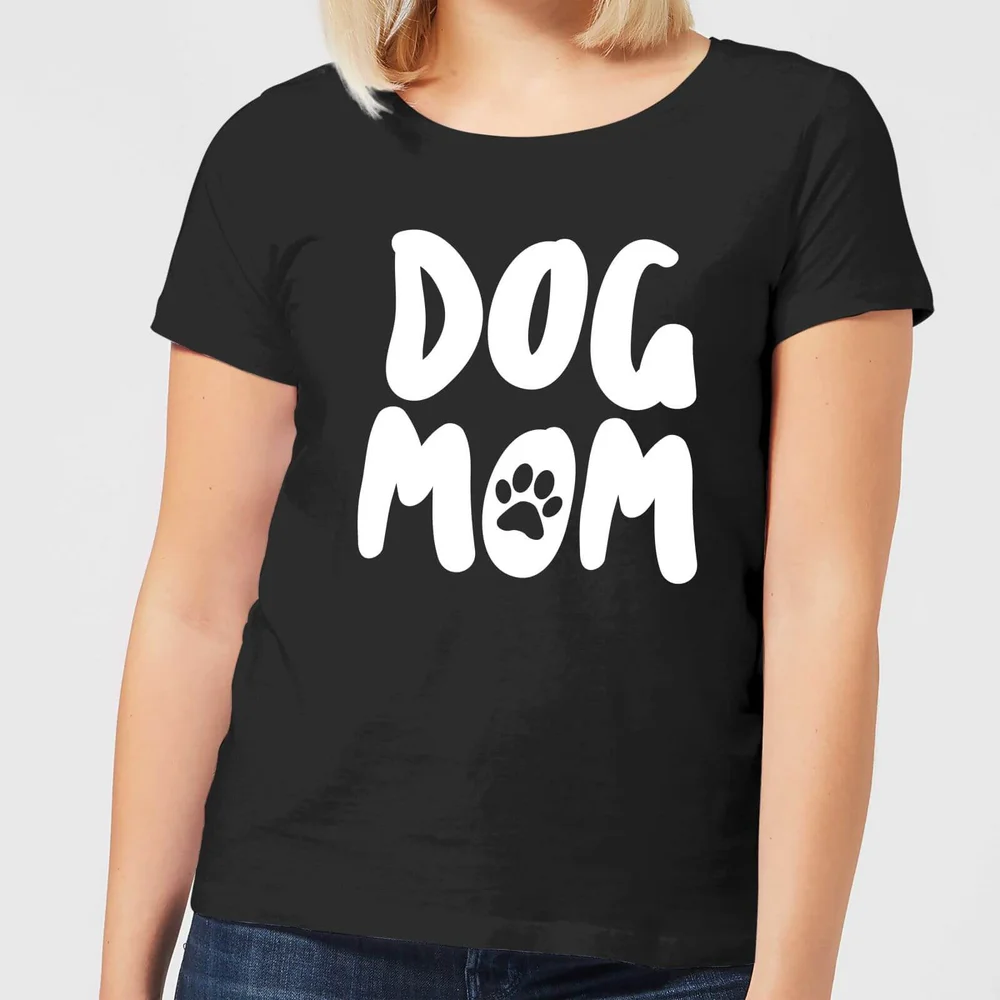 Dog Mom Women's T-Shirt - Black - 3XL Afbeelding 1