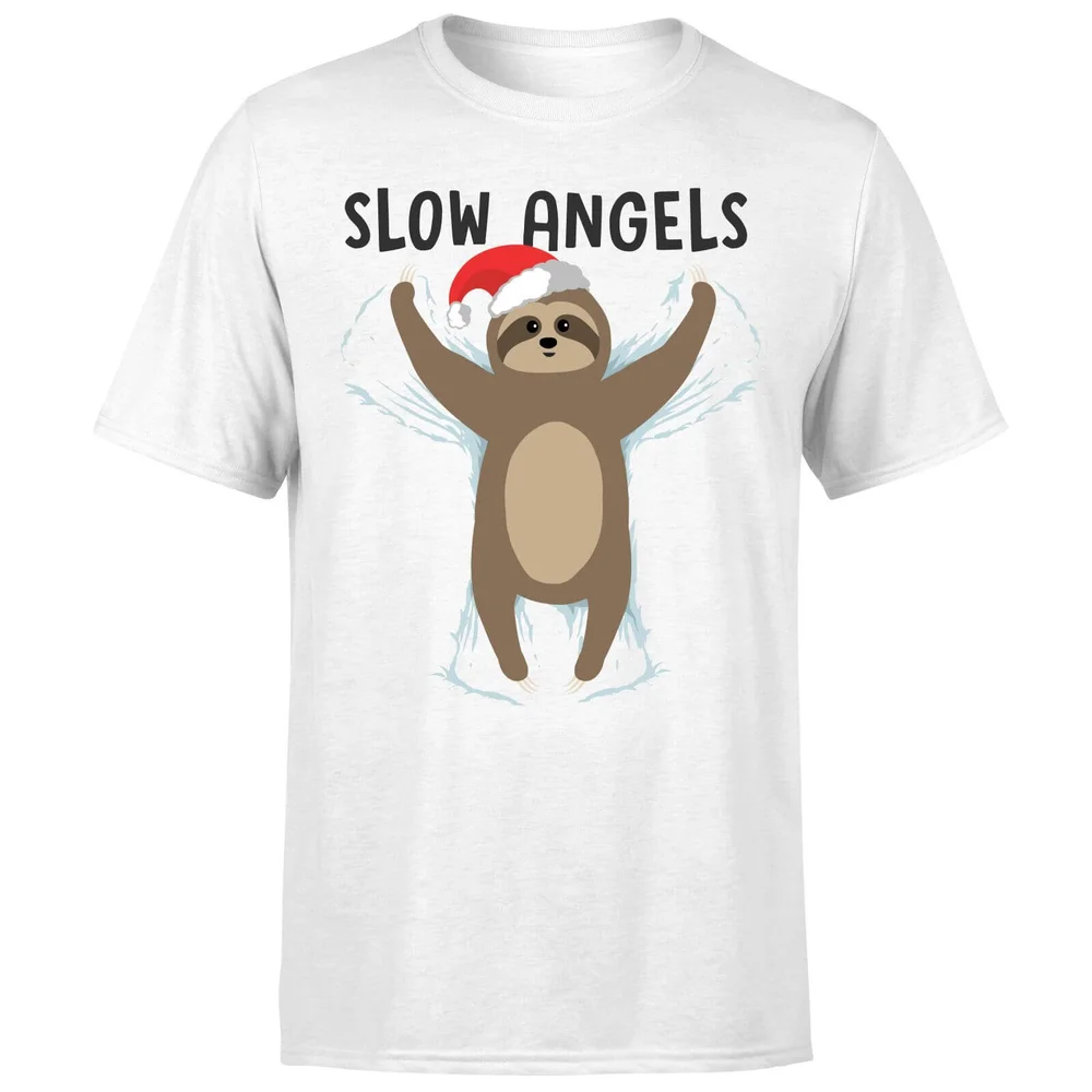 Slow Angels T-Shirt - Wit - S - Wit Afbeelding 1
