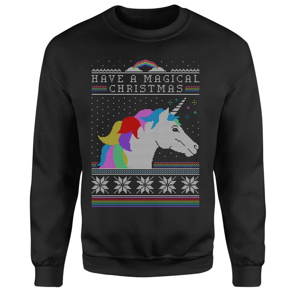 Have a magical Christmas Kersttrui - Zwart - S Afbeelding 1