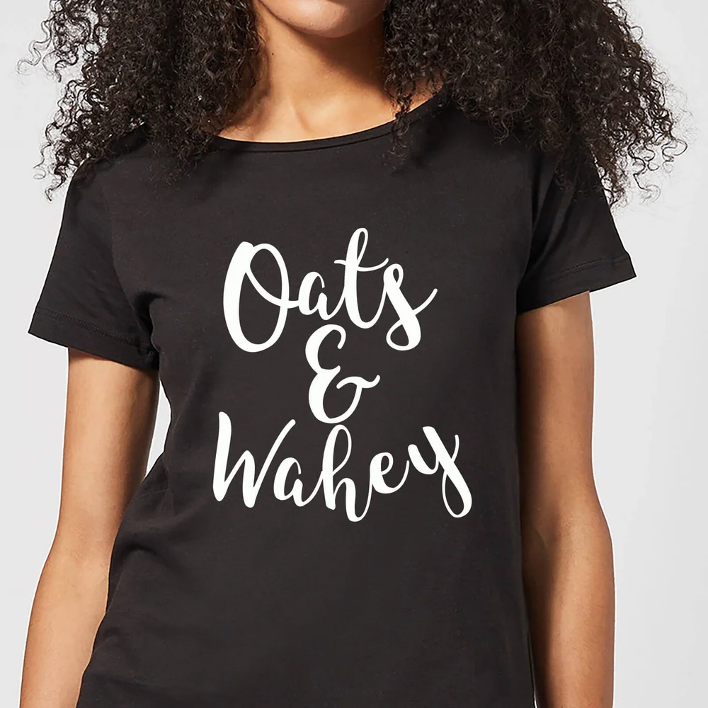 Oats and Wahey Women's T-Shirt - Black - 3XL Afbeelding 1