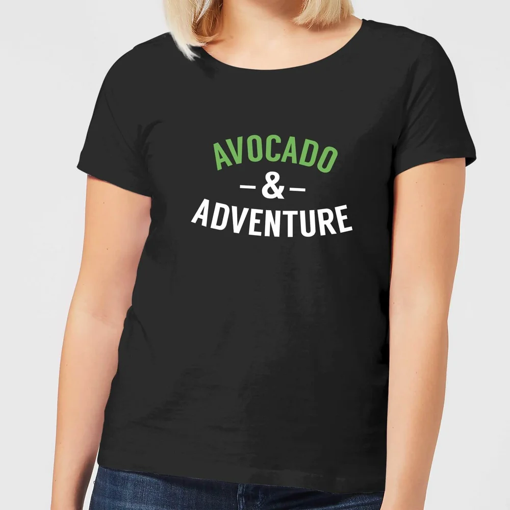 Avocado and Adventure Women's T-Shirt - Black - 3XL Afbeelding 1