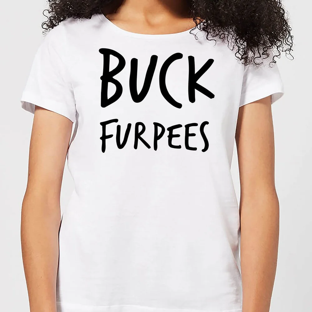 Buck Furpees Women's T-Shirt - White - S - Wit Afbeelding 1