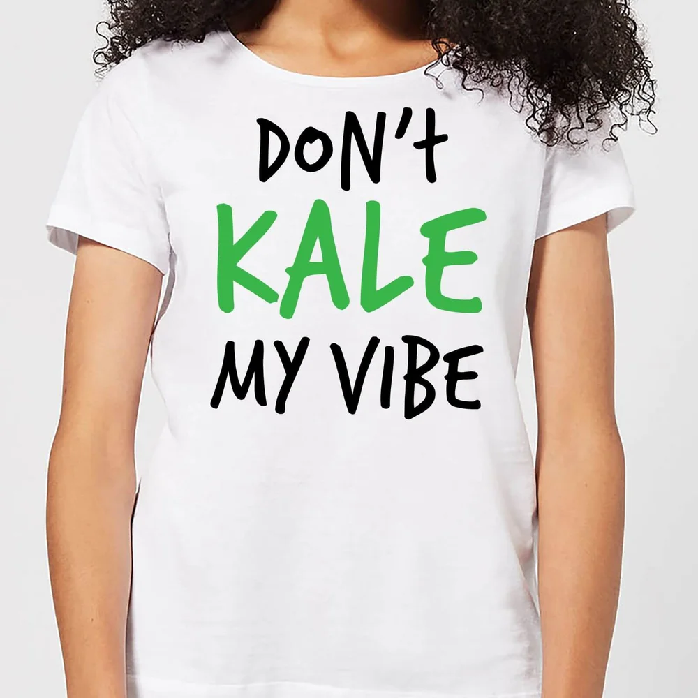 Dont Kale my Vibe Women's T-Shirt - White - S - Wit Afbeelding 1