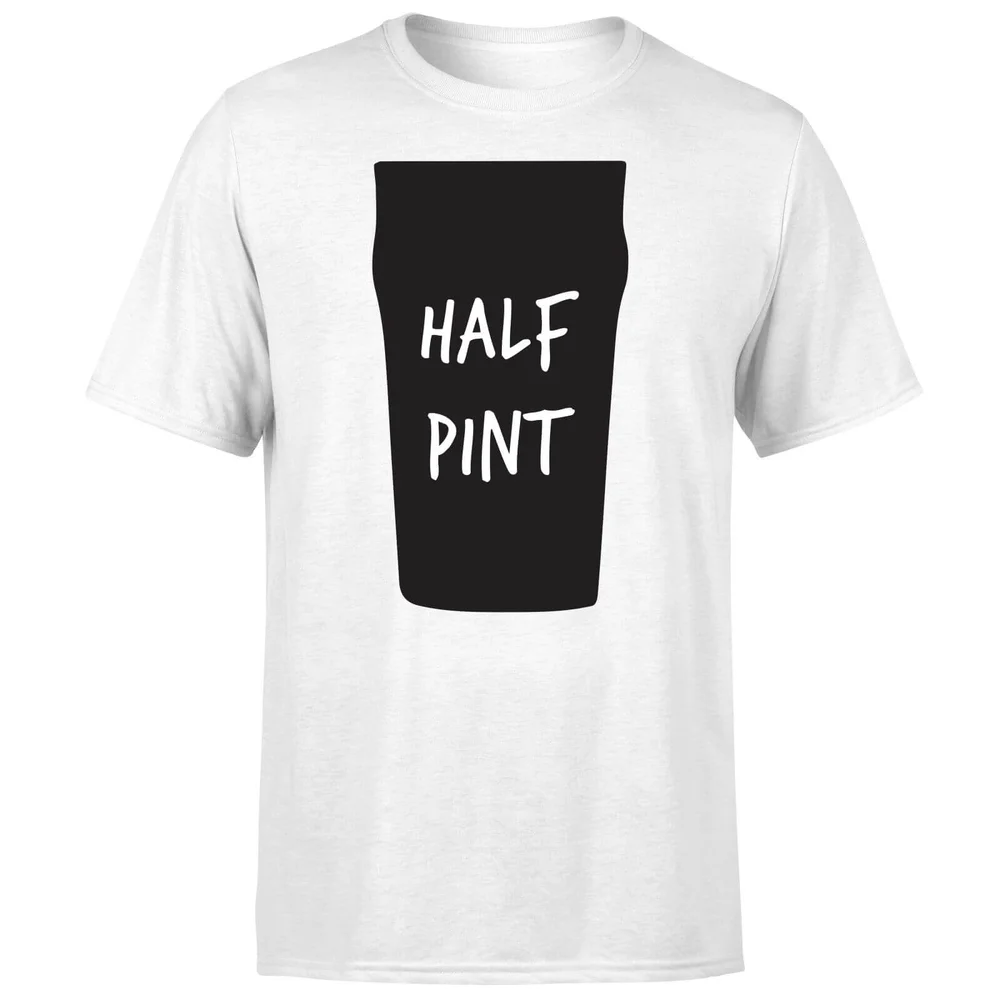 Half Pint T-Shirt - White - S - Wit Afbeelding 1