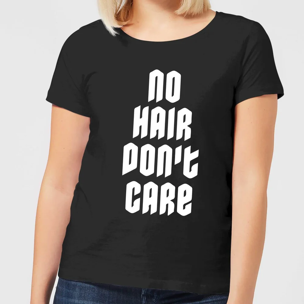 No Hair Dont Care Women's T-Shirt - Black - 3XL Afbeelding 1