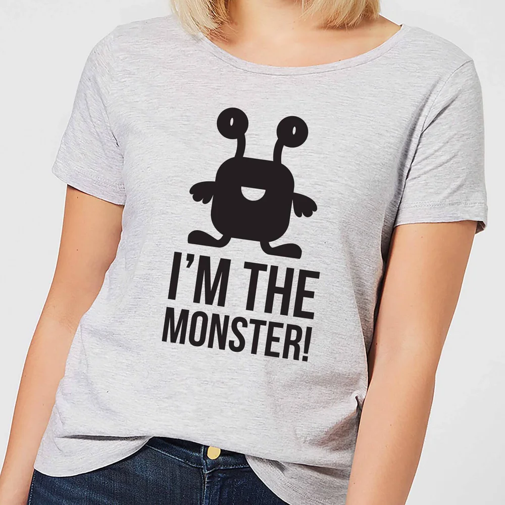 I'm the Monster Women's T-Shirt - Grey - S - Grijs Afbeelding 1