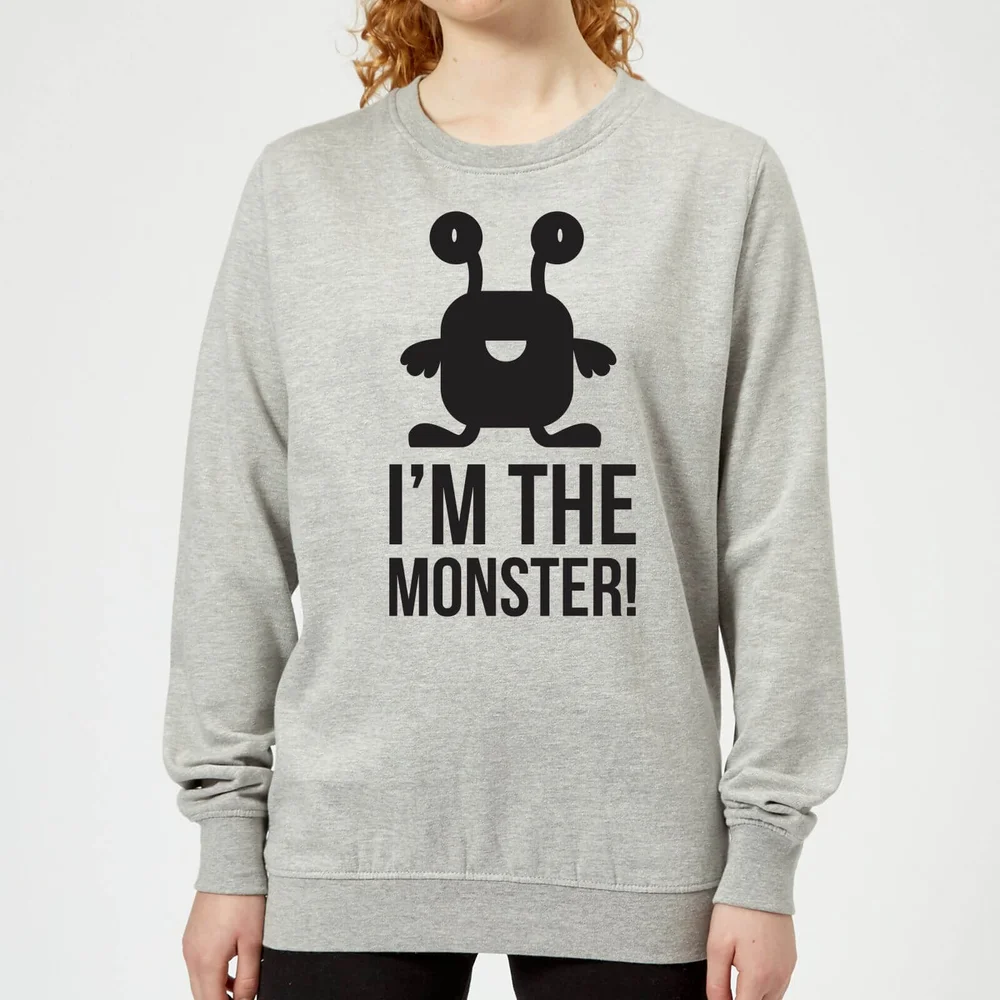 I'm the Monster Women's Sweatshirt - Grey - XL - Grijs Afbeelding 1