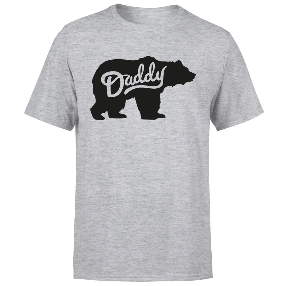 Daddy Bear T-Shirt - Grey - S Afbeelding 1